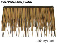 Viro African Reed Synthetic Thatch Sub-Roof Panel